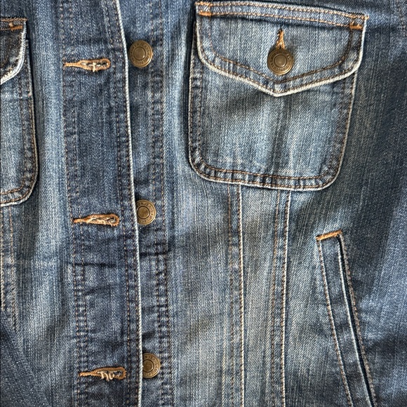 Ralph Lauren Blue Denim Jacket with Embroidered Detail - Picture 4 of 6